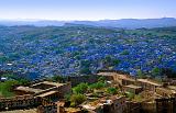 The blue city of Jodhpur, Rajasthan, India